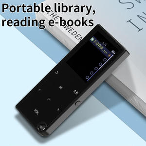 Lecteur MP3 MP4 portable en métal, son HiFi sans perte, bouton tactile, édition étudiante, radio FM, calendrier, alarme - Product Image 6