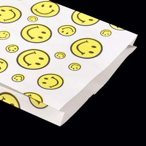 <b>Bag</b> Bottom Bread Boutique Eco Kraft <b>Lunch</b> <b>Paper</b> Cookie Biodegradable Restaurant Popcorn Snack Food Printed Flat Snack <b>Paper</b> <b>Bag</b> - Product Image 3