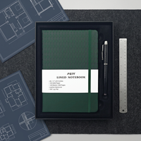 Carnet de notes de luxe A5 ligné à couverture rigide 2027, personnalisable avec stylo, idéal pour le travail et les réunions
