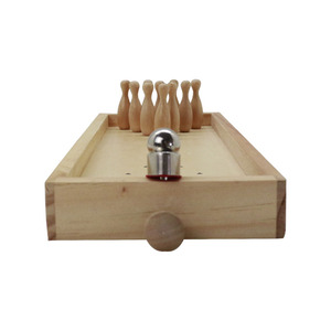 Boules <span class=keywords><strong>de</strong></span> <span class=keywords><strong>bowling</strong></span> miniatures en bois, couleur naturelle, <span class=keywords><strong>prix</strong></span> compétitif - Product Image 2