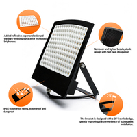 Projecteurs LED Woojong homologués ETL, projecteurs à haut lumen populaires, projecteurs extérieurs étanches IP65, lampes LED en aluminium moulé sous pression