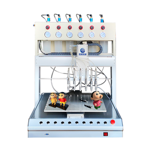 bibo Best Quality Automatic <b>Silicone</b> Tpu Pvc <b>Rubber</b> Label Making Machine Pvc Patch Custom <b>Rubber</b> Machine - Product Image 5
