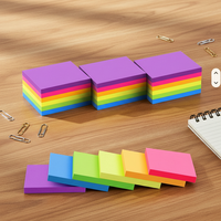 Bloc-notes autocollants personnalisés avec impression couleur, logo de votre entreprise et votre site web