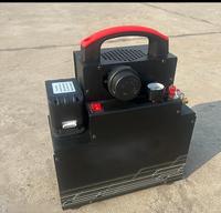 Compresseur d'air sans huile VETEX Factory 260W 5.5A portable refroidi par air pour le travail du bois et l'aspiration de gaz CO