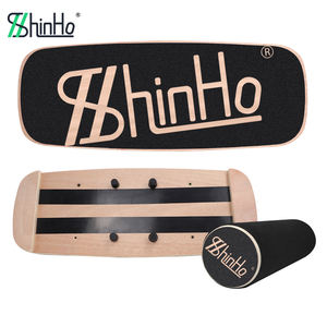 Tabla de Equilibrio de Madera Ajustable Profesional de Shinho Factory, Construcción Estable, Precio Moderado, Ideal para Entrenadores de Fitness - Product Image 1
