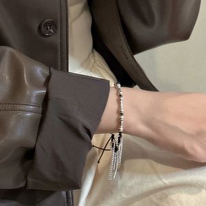 FY-12SL11 S925 argent style coréen Niche Design frangé Bracelet en forme de coeur Design Original bijoux accessoire pour cadeau coréen - Product Image 3