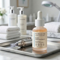 Sérum Hydratant et Réparateur à la Vitamine C et au Niacinamide, Acide 3-o-Éthyl Ascorbique, Lysate de Ferment de Bifida, Marque Privée