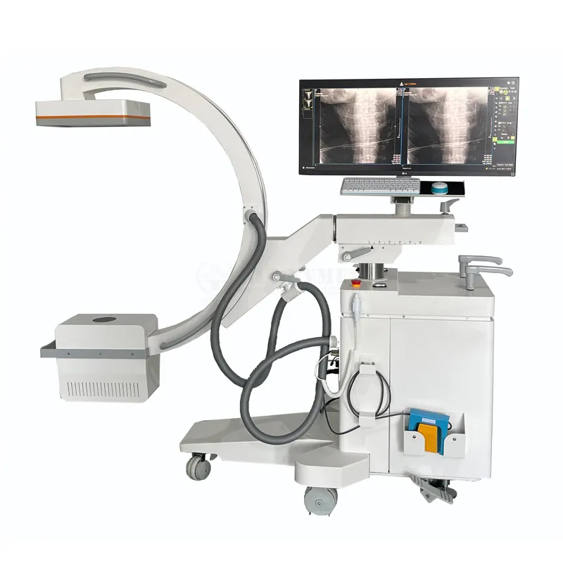 Prix SY-D035E de radiographie numérique de système de C-bras mobile à haute fréquence 15kw