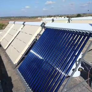 OEM áp lực năng lượng tái tạo năng lượng mặt trời ống chân không giá 15/20/25/30 ống của thủy tinh thu năng lượng mặt trời ống nhiệt hồ bơi Máy nước nóng - Product Image 3