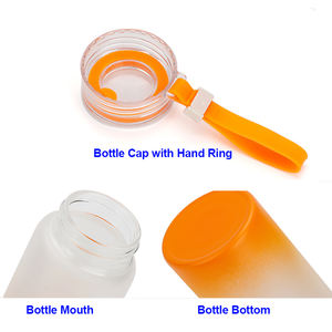 Sublimación en blanco Color mezclado Esmerilado Gradiente Botella de agua Vaso EE. UU. Almacén Venta al por mayor Envío <span class=keywords><strong>gratis</strong></span> 17oz Caja blanca - Product Image 4