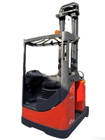 Chariot élévateur électrique Linde R14S 3,5 tonnes à batterie lithium-ion pour logistique en allées étroites