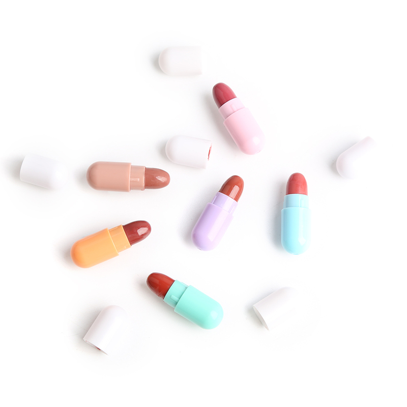Dual Color Lipstick Waterproof Sweatproof Dark