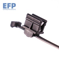 Attaches de câblage mobiles pour goujons de soudure, attaches de câblage pour équipement électrique, gestion des câbles de voiture avec boucle à clip métallique 5MMx200MM