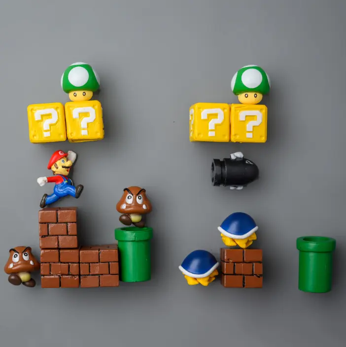 Lieferung niedlichen Cartoon Kühlschrank Magnet Super Mario Kühlschrank Magnete kaufen