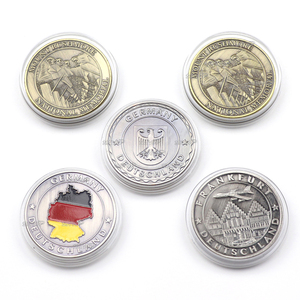 Pièces commémoratives personnalisées en gros avec logo doré, souvenirs de la campagne, collection de pièces commémoratives en fer, pièces de défi - Product Image 2