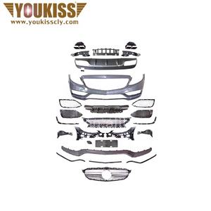 Pare-chocs de voiture pour mercedes-benz classe C W205, pièces détachées automobiles, Kit de carrosserie, 2014 2015 2016 2017 2018, 2 pièces - Product Image 6
