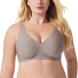 Sujetador Deportivo Sin Costuras con Tirantes Ajustables en U para Mujer, Sujetador <span class=keywords><strong>Push</strong></span>-<span class=keywords><strong>Up</strong></span> Cómodo para Mujer - Product Image 1