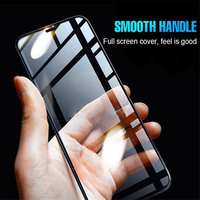 Film de protection d'écran en verre trempé 9H 9D à couverture intégrale incurvée pour iPhone 18 Pro Max 17 Air 16 15 14 13 12 11 XS XR Plus