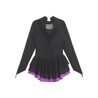 Vêtements élégants pour filles, manches longues, encolure ronde, strass, décoré, Patchwork, Style, robe de danse ajourée