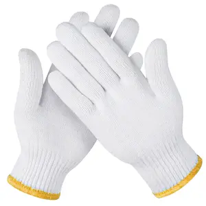 Перчатки для защиты труда, износостойкие, из чистого хлопка, прямые продажи с завода
