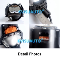 CQL KVISUAUTO 3 pouces RZ2 42 w 68 w Aozoom 9005 9006 G5 Objectif de projecteur Bi Led