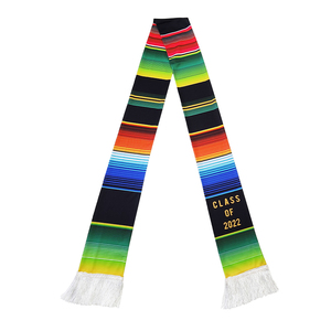 Estola de graduación académica cinta impresión digital diseño OEM estola de graduación sublimación poliéster al por mayor - Product Image 4