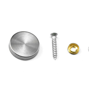 Tornillo de Resonancia de Acero Inoxidable de 16-25mm con Tapa y Clip para Fijación de Vidrio y Acrílico - Product Image 4