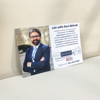 Service d'impression numérique couleur personnalisée pour brochures, dépliants et catalogues en carton A2, A3, A4, A5, A6 avec plastification