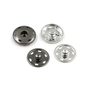 Bon prix bouton <span class=keywords><strong>pression</strong></span> caché métal couture bouton <span class=keywords><strong>pression</strong></span> <span class=keywords><strong>coudre</strong></span> sur bouton <span class=keywords><strong>pression</strong></span> accessoires laiton personnalisé placage rond acceptable - Product Image 4