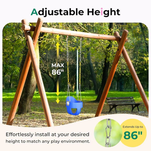 <span class=keywords><strong>Cuna</strong></span> para bebé, columpio infantil, cesta colgante para el hogar, silla colgante tipo cubeta completa para bebé, columpio de interior, columpio de patio exterior - Product Image 6