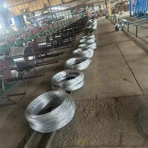 Longitudes y tamaños personalizados de alta calidad Alambre de resorte de acero galvanizado laminado en caliente - Product Image 1