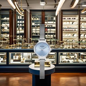 Reloj de Cuarzo para Mujer de Alta Calidad, Personalizado, de Lujo, OEM, con Correa de Acero Inoxidable, Estilo Ejecutivo y Moderno, Caja Nueva con Cierre de Hebilla y Puntero - Product Image 5