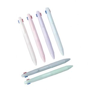 ปากกาเจลโปรโมชั่นคุณภาพสูง 4-in-1 สีมาการอง จับถนัดมือ เขียนได้ขนาด 1.0 มม. ปากกาลูกลื่นพลาสติกหลากสี - Product Image 2