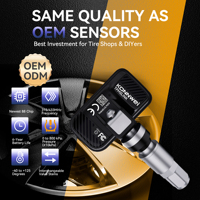Sensor de Neumáticos para Auto TPMS LINK con Aplicación Móvil Gratuita, Bluetooth 5.2, Sensores de 315/433MHz, OBD y Reaprendizaje de ECU