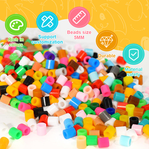 Perline Fusibili da 5mm, Perler Beads, Materiali per Arti <span class=keywords><strong>e</strong></span> <span class=keywords><strong>Mestieri</strong></span> per Casa <span class=keywords><strong>e</strong></span> Scuola, Decorazioni Artistiche per la Stanza, Regali di Natale per Ragazze <span class=keywords><strong>e</strong></span> Ragazzi - Product Image 4