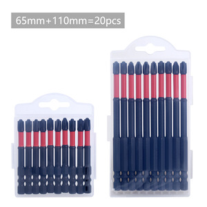 ดอกไขควงหกเหลี่ยม Yueqing Laiwei ขนาด 110 มม. 1/4 นิ้ว แม่เหล็กแรงสูง สำหรับช่างไฟฟ้า - Product Image 5