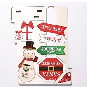 Wooden <b>Christmas</b> <b>Tree</b> Desktop Ornament <b>Mini</b> Decorative Figurine For Holiday Display - Product Image 3