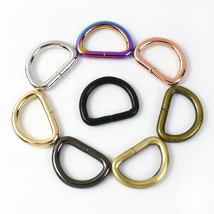 Deepeel F4-6 12-50mm hành lý phụ kiện phần cứng DIY handmade Túi xách bộ phận Vai Túi <span class=keywords><strong>d</strong></span>ây đeo khóa có thể điều chỉnh sắt <span class=keywords><strong>D</strong></span> Vòng - Product Image 3