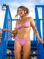 Ensemble de maillots de bain pour femmes MLY, personnalisé, séchage rapide, grande taille, bikini style brésilien, maillot de bain de créateur, coupe haute, vêtements de plage