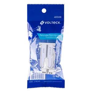 Scatola con 10 unità di borsa di 2 pz portalampada per LED e tubi fluorescenti, base G13 - Product Image 3