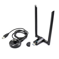 Adaptador Wifi Realtek RTL8812AU de 1200Mbps, Dongle USB 3.0 de Doble Banda, Tarjetas de Red Inalámbricas