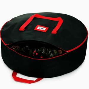 Bolsas de Almacenamiento para Coronas Navideñas Resistentes a Desgarros, Perfectas para Clasificar y Guardar Accesorios de Coronas Festivas - Product Image 2