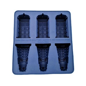 बहु समारोह मज़ा Tardis और Daleks डॉक्टर बर्फ घन मोल्ड ट्रे नई डिजाइन डॉक्टर Tardis Daleks बर्फ घन मोल्ड ट्रे - Product Image 5