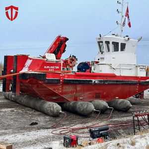 כרית אוויר מתנפחת גלילית מגומי ימי עם תקן CCS להעמסה ופריקה של ספינות/דוברות - Product Image 1