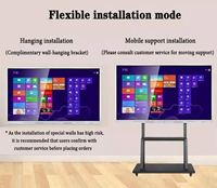 Интерактивная панель Hongnuo Smart Board с цифровым сенсорным экраном для видеоконференций и удаленной работы