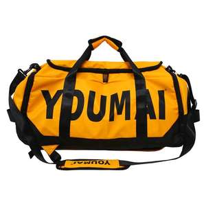 Bolsa de Deporte Impermeable de Gran Capacidad con Logotipo Personalizado, Bolsa de Gimnasio para Hombres y Mujeres, Equipaje de Entrenamiento Deportivo, Mochila de Viaje - Product Image 4