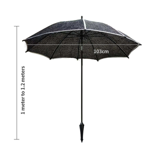 Auvent en maille noire stabilisé aux UV, <span class=keywords><strong>facile</strong></span> à installer et durable, pour jardinières et plantes sensibles - Product Image 6