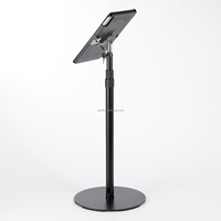 Support de sol de sécurité pour tablette support d'affichage hauteur ajustée pour iPad 8.3/9.7/10.2/10.5/10.9/11/12/9/13 pouces Air Pro mini
