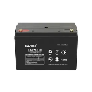 LEAD ACID BATTERY 12V100AH LONG CYCLE LIFE FOR MACHINE BACK UP POWER