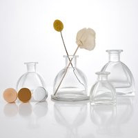 Diffuseur d'huiles essentielles en verre de luxe personnalisable 45 ml 100 ml 140 ml 180 ml avec bâtonnet ou bouchon